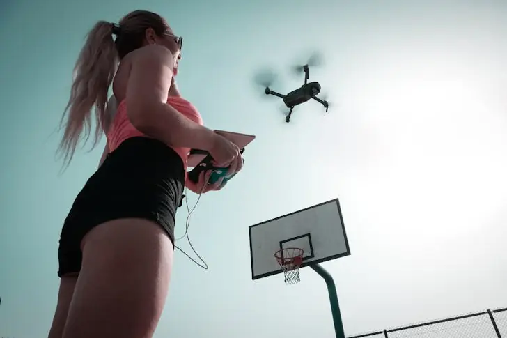 Can you fly a drone over private property?